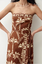 Load image into Gallery viewer, MOS - Deia Print Strapless Dress