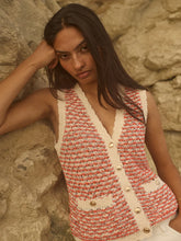 Load image into Gallery viewer, Mos Mosh - Miah Knit Vest - Emberglow