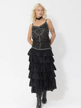 Load image into Gallery viewer, Joey - Gilded Maze Camisole - Black