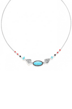 Load image into Gallery viewer, Frank Herval - WINA 3 metal elements necklace - Wina 15-63942