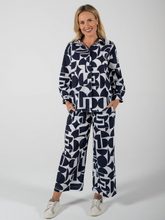Load image into Gallery viewer, See Saw - Collared Shirt - Geo Print