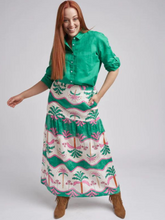 Load image into Gallery viewer, Cloth, Paper, Scissors - Palm Tree Skirt - Palm Tree Print