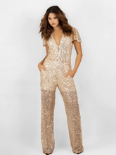 Load image into Gallery viewer, Joey the Label - Girls on Film Fltr Top - Champagne