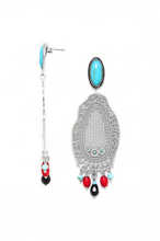 Load image into Gallery viewer, Frank Herval - WINA oval dangle post earrings - Wina 12-68457