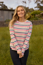 Load image into Gallery viewer, Goondiwindi - Multi Stripe Tee