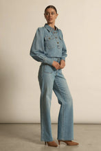 Load image into Gallery viewer, Zoe Kratzmann - Resonate Top - Light Washed Denim