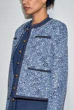 Load image into Gallery viewer, Zoe Kratzmann - Ground Jacket - Navy Boucle