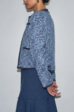 Load image into Gallery viewer, Zoe Kratzmann - Ground Jacket - Navy Boucle