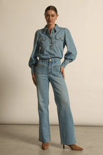 Load image into Gallery viewer, Zoe Kratzmann - Resonate Top - Light Washed Denim
