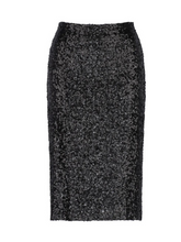 Load image into Gallery viewer, Caravan & Co - Sequin Pencil Skirt - Black