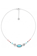 Load image into Gallery viewer, Frank Herval - WINA 3 metal elements necklace - Wina 15-63942