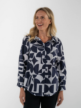 Load image into Gallery viewer, See Saw - Collared Shirt - Geo Print