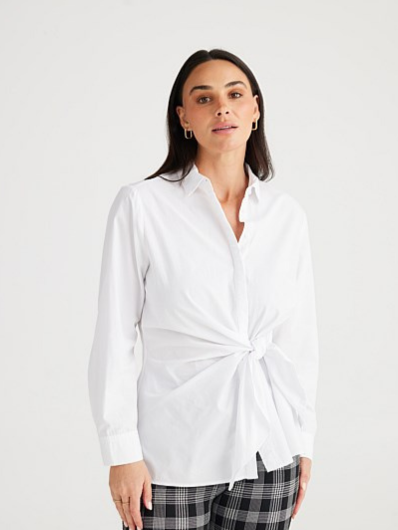 Brave & True - Nova Shirt - White
