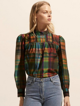 Load image into Gallery viewer, Zoe Kratzmann - Faze Top - Kaleidescope Check
