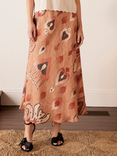 Load image into Gallery viewer, The Dreamer Label - Lulu Ikat Skirt - Toffee