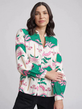 Load image into Gallery viewer, Cloth, Paper, Scissors - Palm Print Shirt - Palm Tree Print