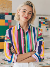 Load image into Gallery viewer, Vilagallo - Mia Multicolour Shirt