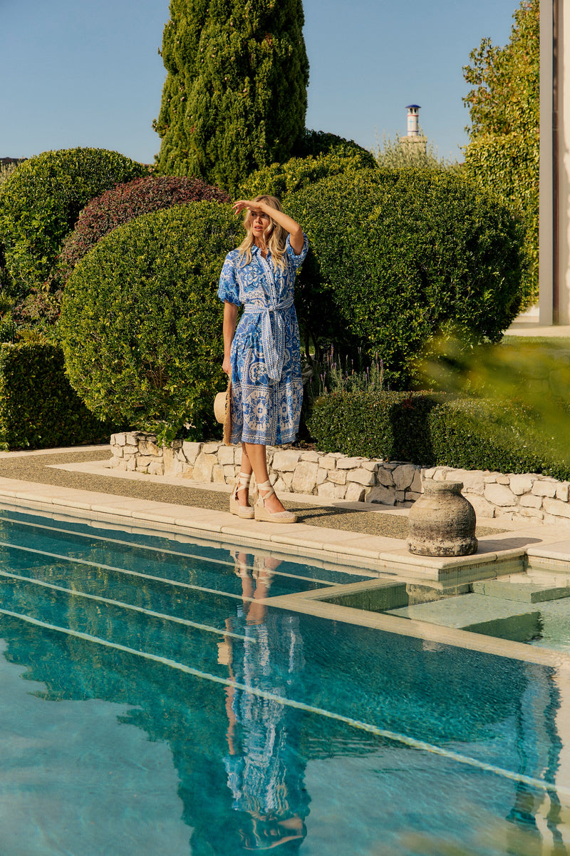 Lania The Label - Porto Print Dress – Indigoandme