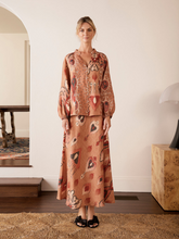 Load image into Gallery viewer, The Dreamer Label - Lulu Ikat Skirt - Toffee