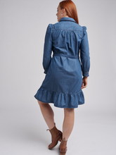 Load image into Gallery viewer, Cloth, Paper, Scissors - Denim Dress