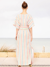 Load image into Gallery viewer, Lola - Norman Dress - Fluro Stripe
