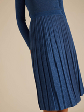 Load image into Gallery viewer, Alessandra - Lexi Skirt Lurex - Bluesteel