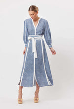 Load image into Gallery viewer, Once Was - Coba Linen Viscose Midi Dress