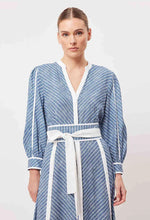 Load image into Gallery viewer, Once Was - Coba Linen Viscose Midi Dress