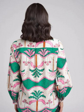 Load image into Gallery viewer, Cloth, Paper, Scissors - Palm Print Shirt - Palm Tree Print