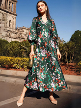 Load image into Gallery viewer, Sacha Drake - Enchanted Garden Dress - Forest Lilac Floral