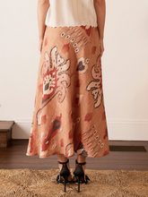Load image into Gallery viewer, The Dreamer Label - Lulu Ikat Skirt - Toffee