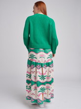 Load image into Gallery viewer, Cloth, Paper, Scissors - Chunky Crew Jumper - Emerald

