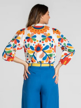 Load image into Gallery viewer, Boom Shankar - Milan Linen Shirt - Tuscan Garden