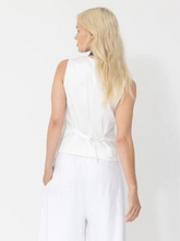 Load image into Gallery viewer, Joey - Linen Gentleman Vest - Bianco