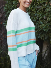 Load image into Gallery viewer, Alessandra - Trish Sweater - White