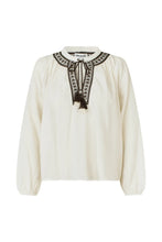 Load image into Gallery viewer, Lolly's Laundry - Bihar Blouse - Creme