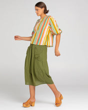 Load image into Gallery viewer, Boom Shankar - Ava Top - Ailana Stripe