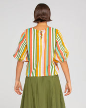 Load image into Gallery viewer, Boom Shankar - Ava Top - Ailana Stripe