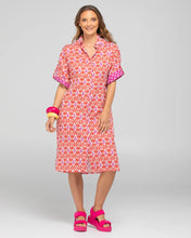Load image into Gallery viewer, Boom Shankar - Maui Shirt Dress - Naples Pomodoro
