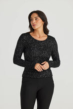 Load image into Gallery viewer, Brave & True - Dazzle Top - Black Sequin