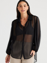 Load image into Gallery viewer, Brave & True - Eden Shirt - Black