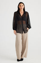 Load image into Gallery viewer, Brave & True - Eden Shirt - Black