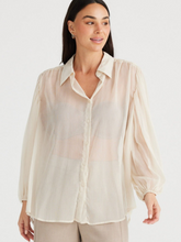 Load image into Gallery viewer, Brave & True - Eden Shirt - Ecru