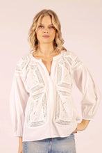 Load image into Gallery viewer, Lola - Linda Twenty Insert Blouse - White