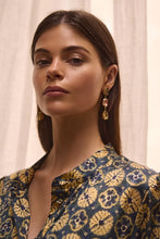 Load image into Gallery viewer, Caravan & Co - Ella Silk Shirt Dress - Ella Print Black