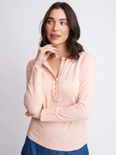 Load image into Gallery viewer, Cloth, Paper, Scissors - Henly Cotton Tee - Coral