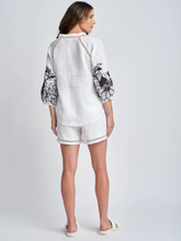 Load image into Gallery viewer, Cloth, Paper, Scissors - Lace Insert Shorts - White