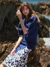 Load image into Gallery viewer, State Of Embrace - Fleur Balloon Dress - Navy