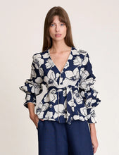 Load image into Gallery viewer, State Of Embrace - Fleur Jacket - Navy
