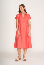 Load image into Gallery viewer, Foil - Wrap Dreams Dress - Melon